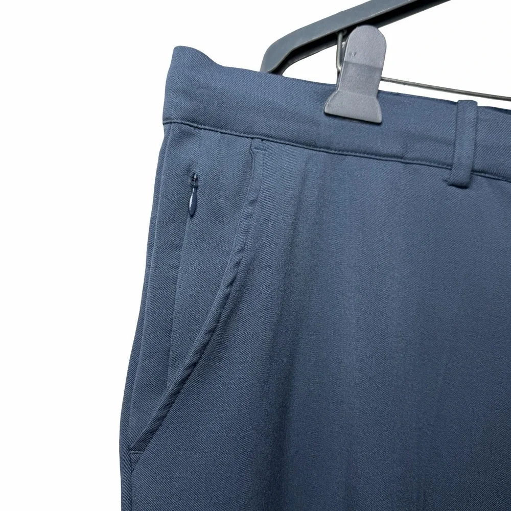 Quince Ultra Stretch 24/7 Smart Chino Pants Ocean Blue 42x34 Performance Casual